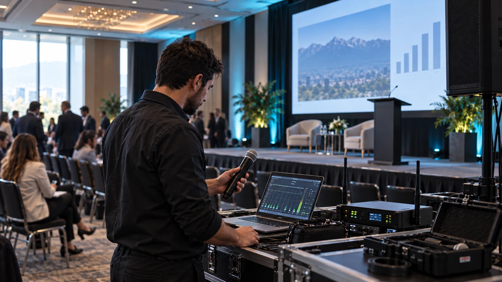 Checklist técnico de sonido para un seminario o conferencia